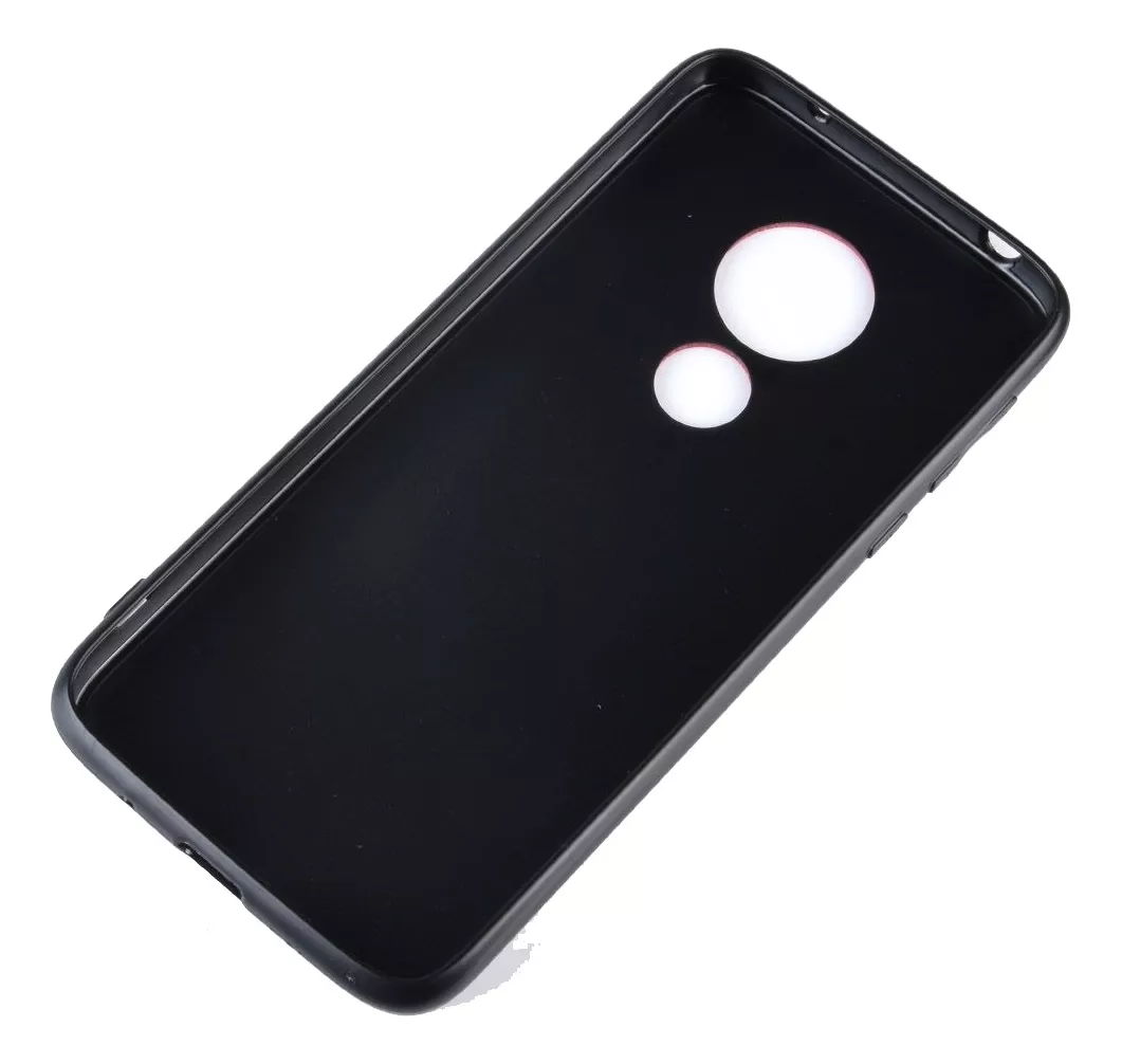 CARCASA BICOLOR ECOCUERO PARA MOTO G7 + HIDROGEL - 3