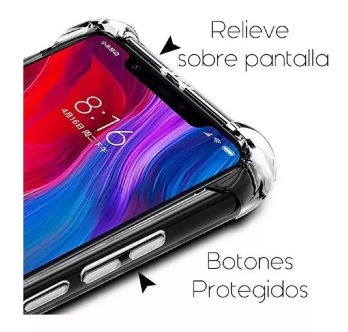 CARCASA PARA SAMSUNG GALAXY A32 4G TRANSPARENTE MARCA COFOLK - 4