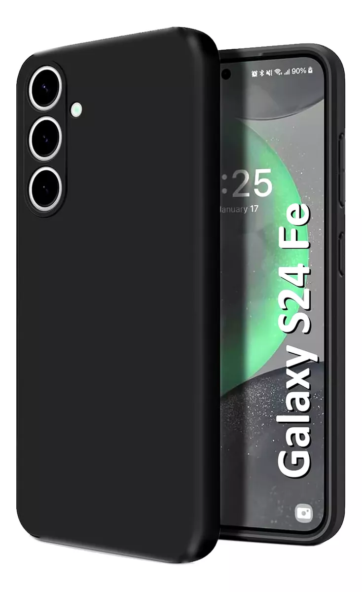 CARCASA PARA GALAXY SAMSUNG S24 FE SILICON PROTECTOR CÁMARAS - 1