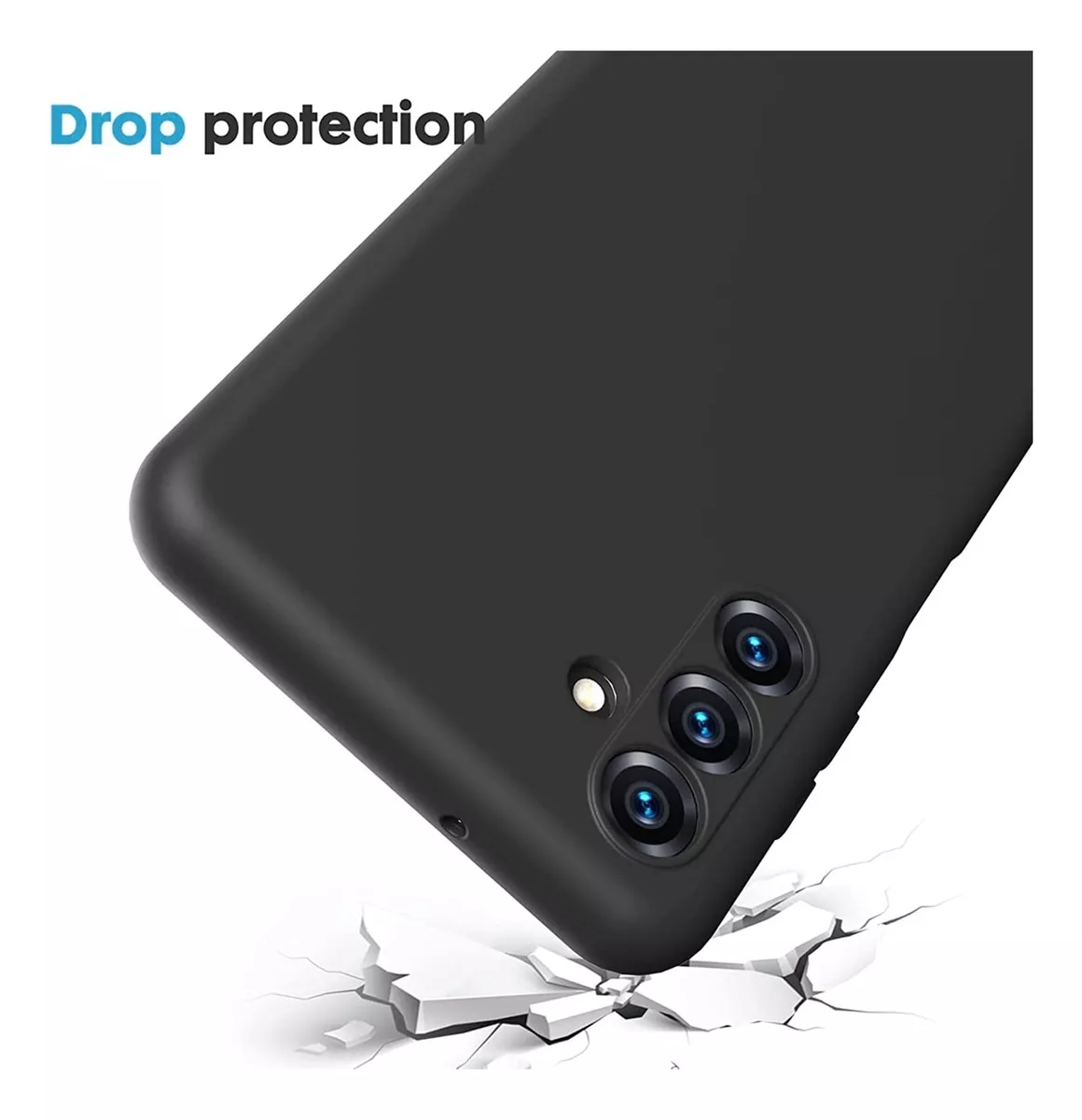 CARCASA PARA SAMSUNG A15 5G SILICON PROTECTOR CAM + HIDROGEL - 3