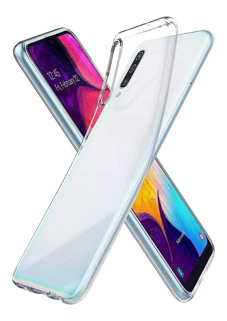 CARCASA PARA SAMSUNG GALAXY A30S TRANSPARENTE - 5