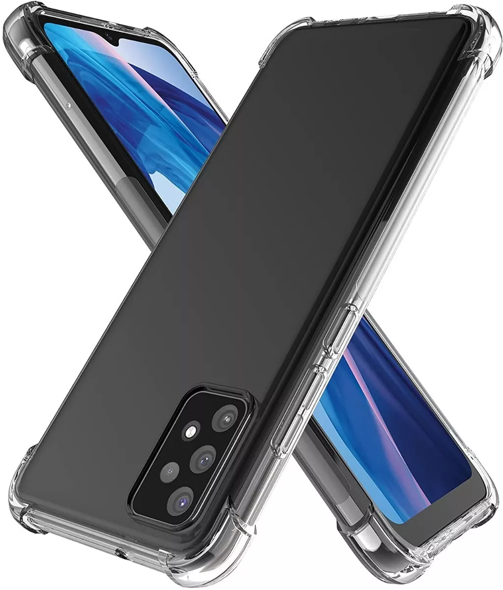 GENÉRICO CARCASA PARA SAMSUNG A72 TRANSPARENTE COFOLK + HIDROGEL