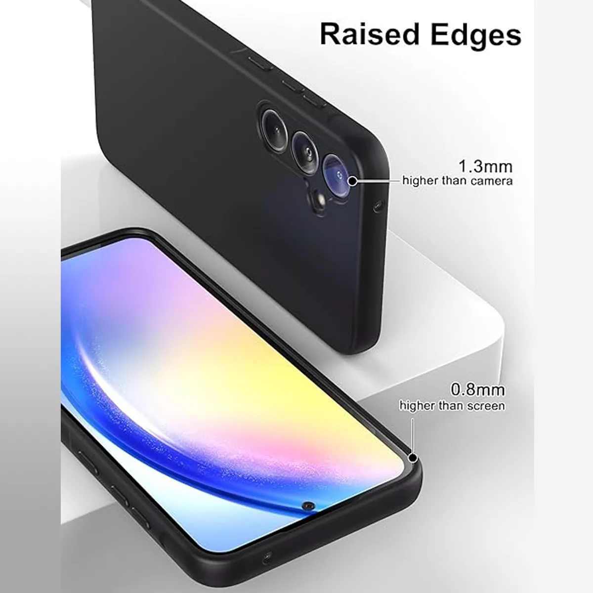 CARCASA PARA SAMSUNG GALAXY A55 5G SILICON PROTECTOR CAMARAS - 2