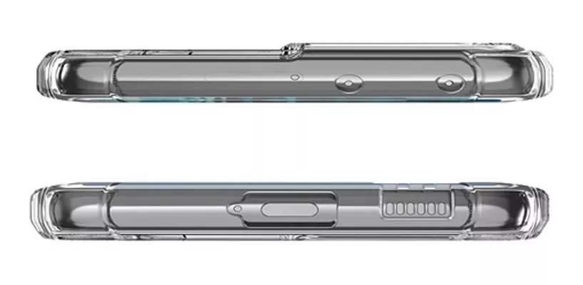 CARCASA PARA SAMSUNG S21ULTRA TRANSPARENTE COFOLK + HIDROGEL - 5