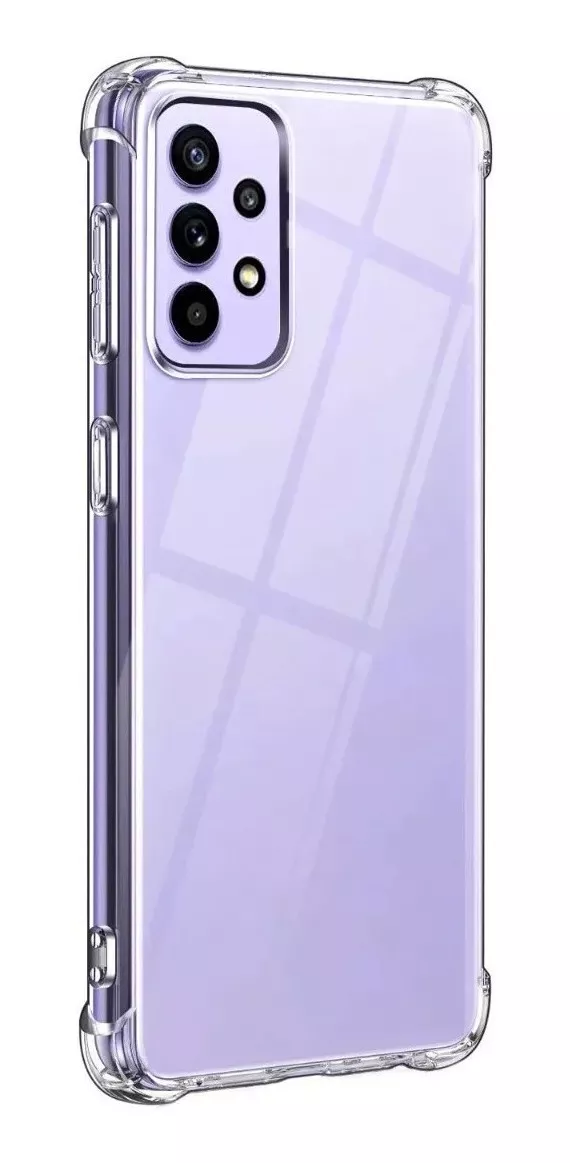 CARCASA PARA SAMSUNG A72 5G TRANSPARENTE - COFOLK + HIDROGEL - 1