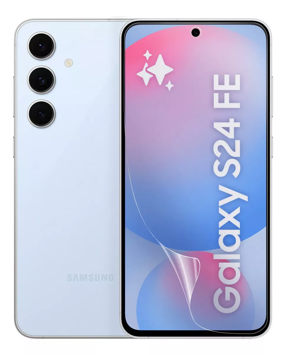 CARCASA PARA SAMSUNG S24 FE SILICON PROTECTOR CAM + HIDROGEL - 2