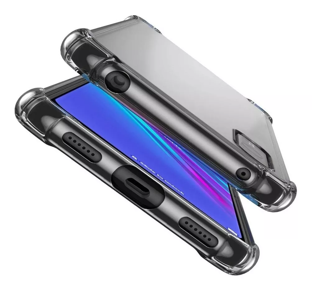 CARCASA PARA HUAWEI Y6 2019 TRANSPARENTE COFOLK + HIDROGEL - 5
