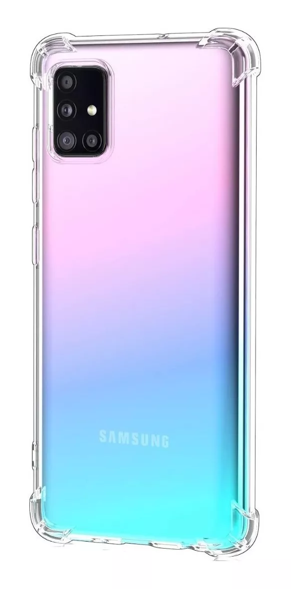 GENÉRICO CARCASA PARA SAMSUNG A51 TRANSPARENTE COFOLK + HIDROGEL