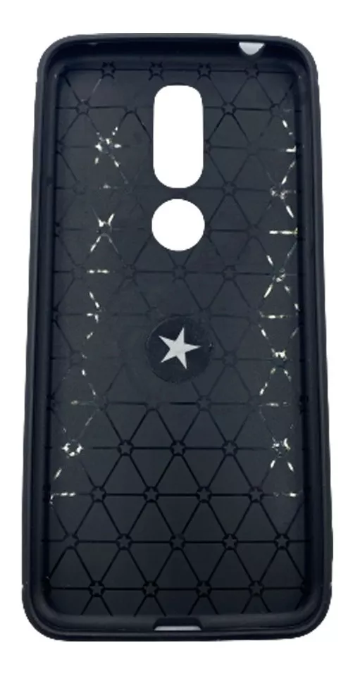 CARCASA SILICON RING HOLDER PARA NOKIA 7.1 - 2