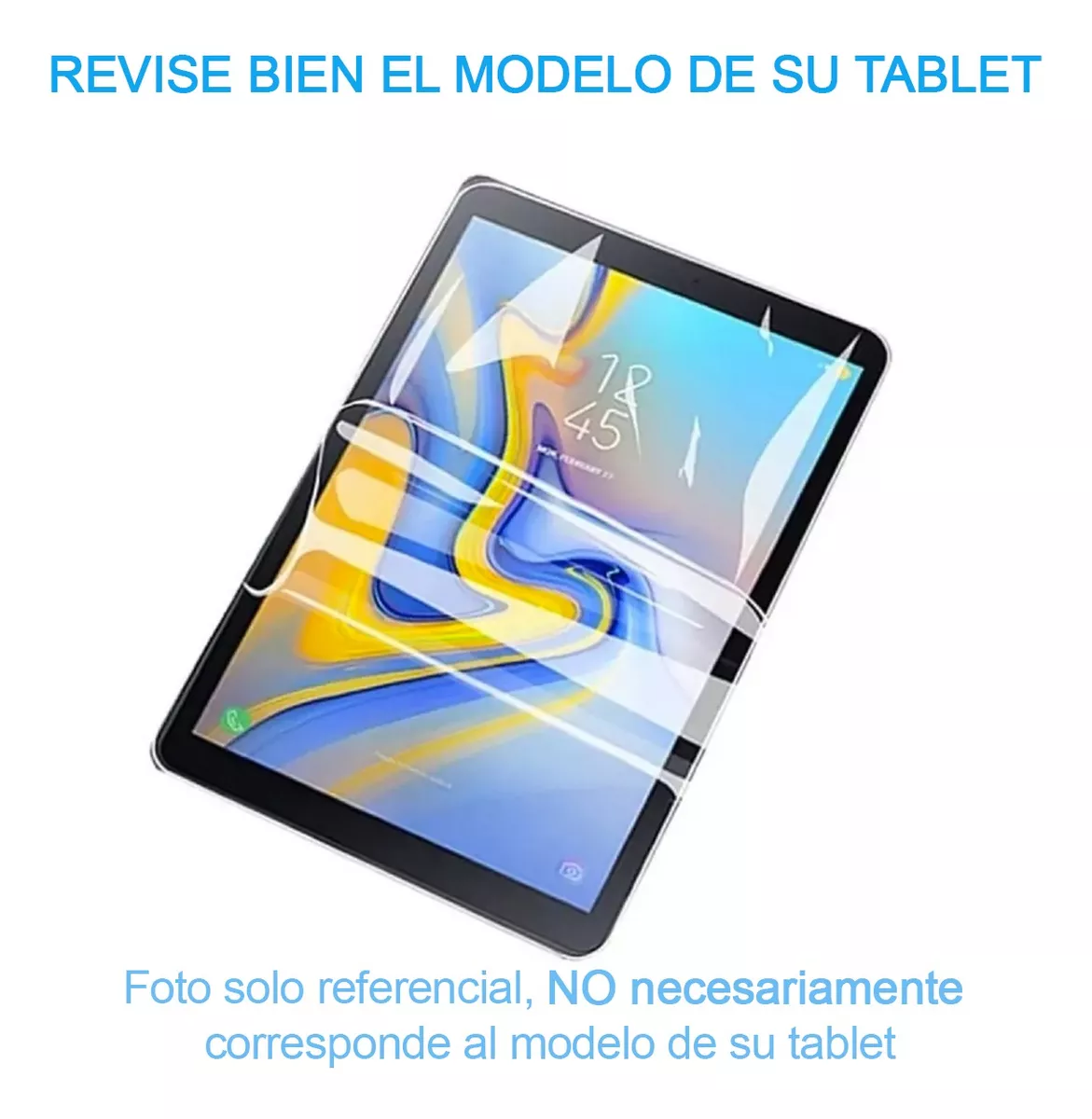 LAMINA HIDROGEL PARA LENOVO M8 8 INCH - ROCK SPACE - 2