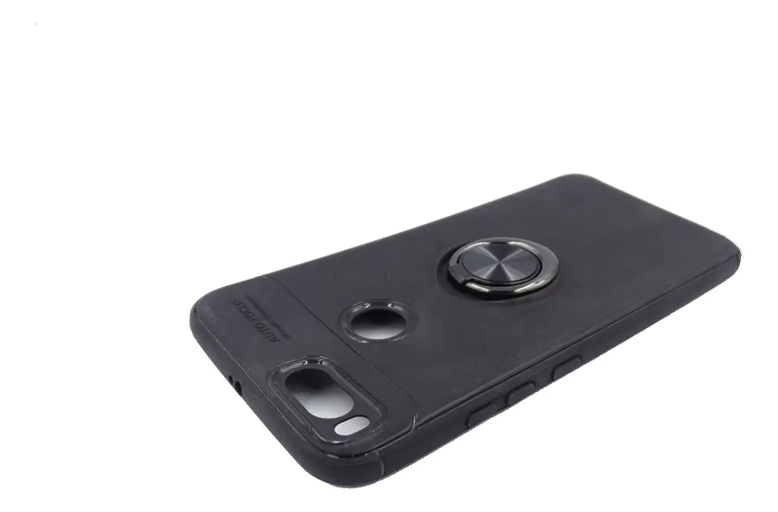 CARCASA SILICON CON ANILLO PARA XIAOMI MI 5X + HIDROGEL - 5