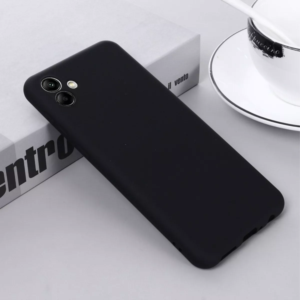 CARCASA PARA SAMSUNG GALAXY A04 SILICON PROTECTOR CÁMARA - 4