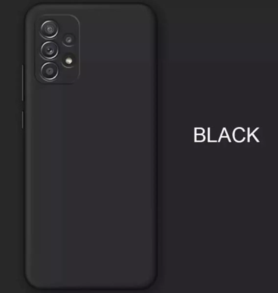 CARCASA PARA SAMSUNG GALAXY A72 SILICON CON PROTECTOR CÁMARA - 5