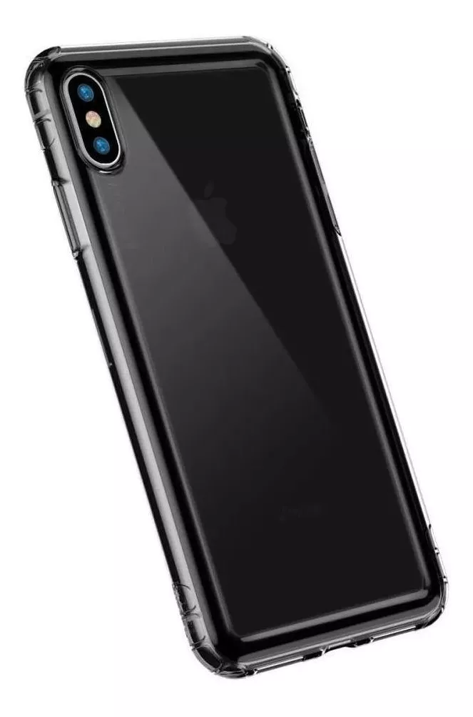 CARCASA PARA IPHONE XS MAX SAFEY TRANSPARENTE MARCA BASEUS - 1