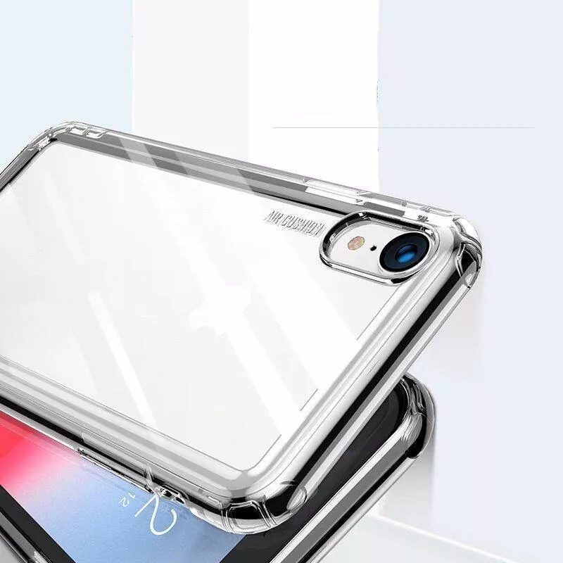 CARCASA PARA IPHONE XS MAX SAFEY TRANSPARENTE MARCA BASEUS - 3