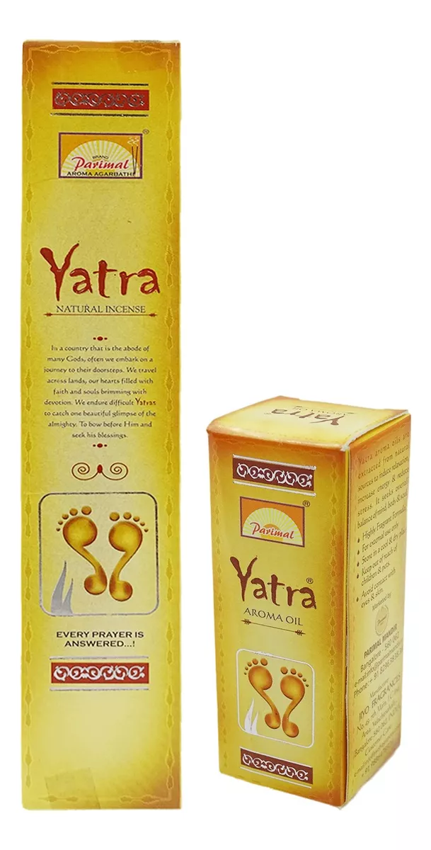 PACK YATRA 1 CAJA INCIENSOS + 1 ACEITE PARA DIFUSOR - 2
