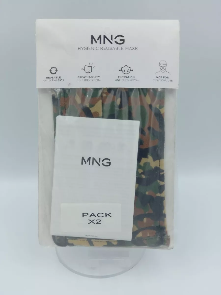 PACK 2 MASCARILLAS MANGO CAMUFLAJE TÁCTICO MILITAR - 3