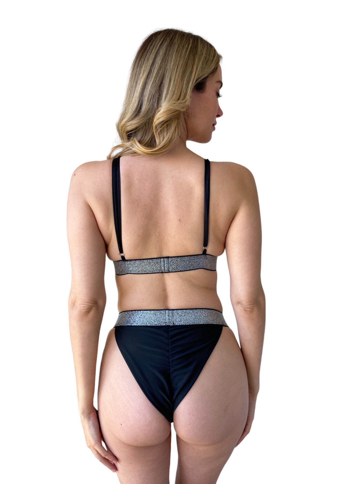 BIKINI LICRA MUJER DEEP GLOW NEGRO DAKIRA - 3