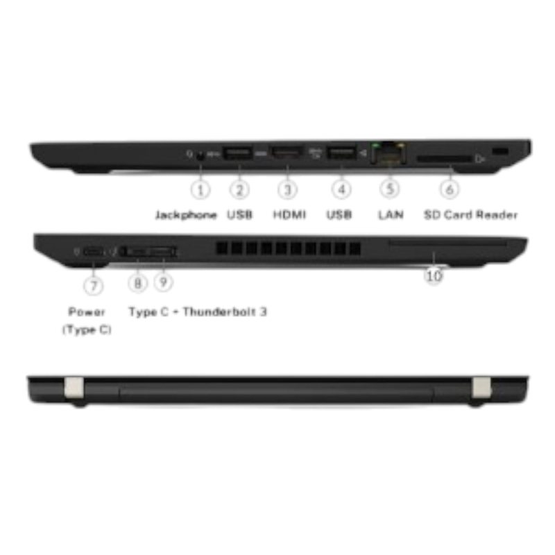 LENOVO T480 CORE I5 7300 16 GB SSD 256 GB REACONDICIONADO - 4