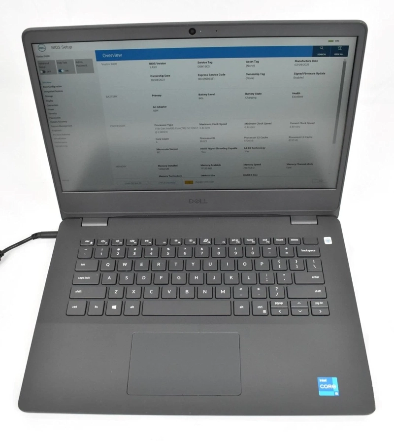 DELL VOSTRO 3400 CORE I5 1135G7 16 GB SSD 256 - 2