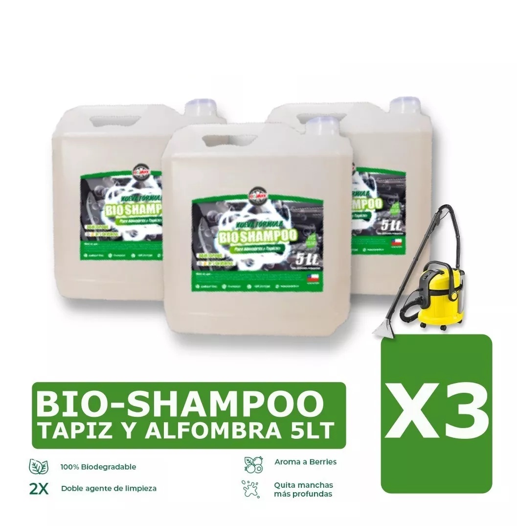 BIDÓN SHAMPOO DE TAPIZ Y ALFOMBRA X3 - ECORACER - 2
