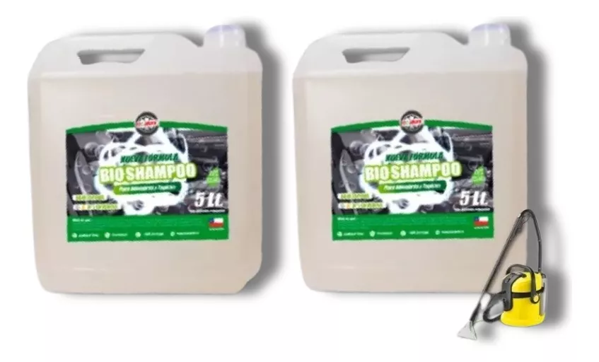 BIDÓN SHAMPOO DE TAPIZ Y ALFOMBRA X2 - ECORACER GRATIS - 1