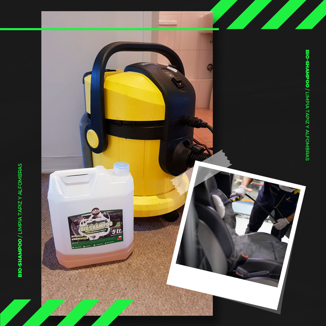 KIT LAVADO EN SECO +SHAMPOO DE TAPIZ + GRATIS ECORACER - 13