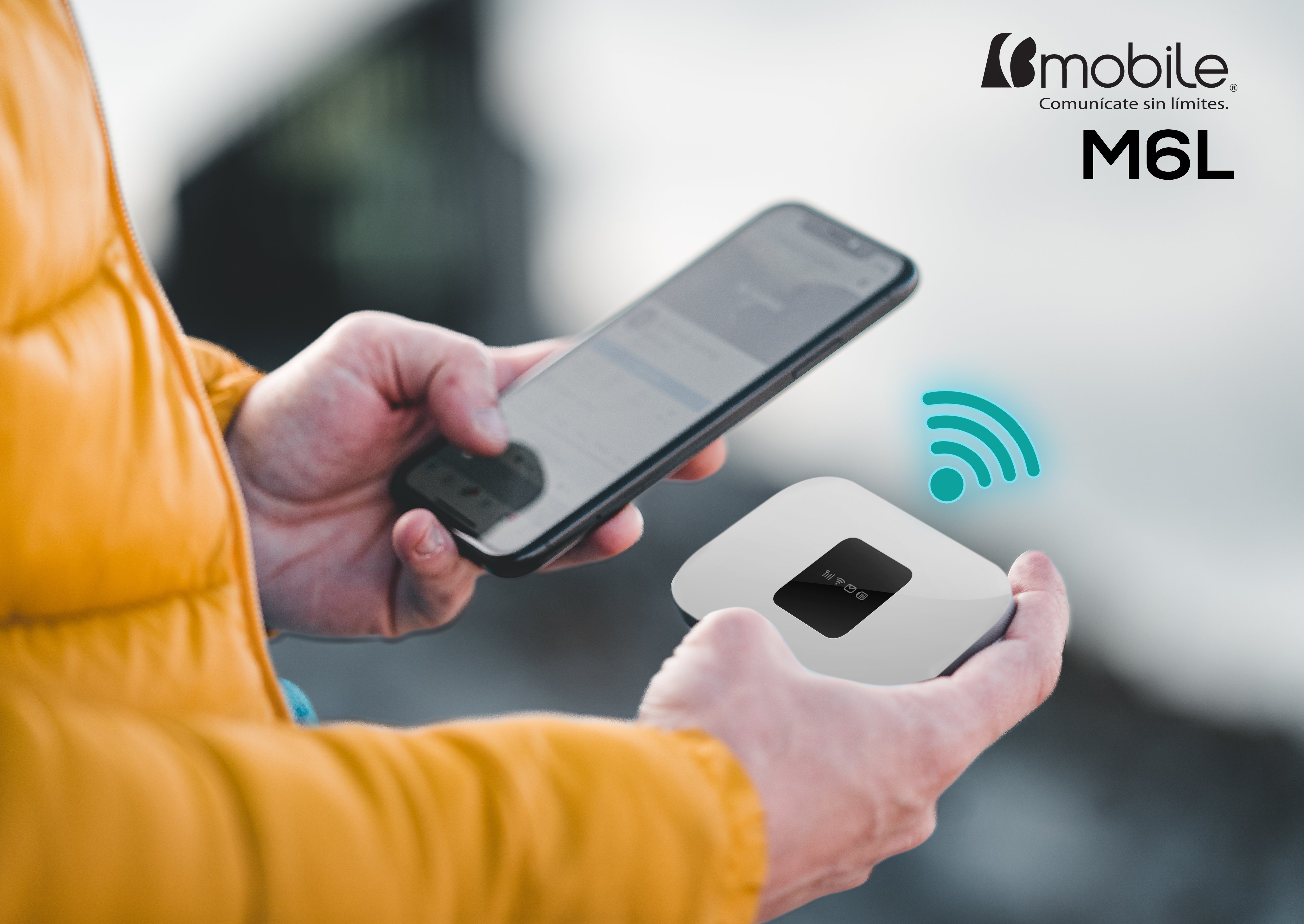 ROUTER BMOBILE MIFI M6L 4G - 2