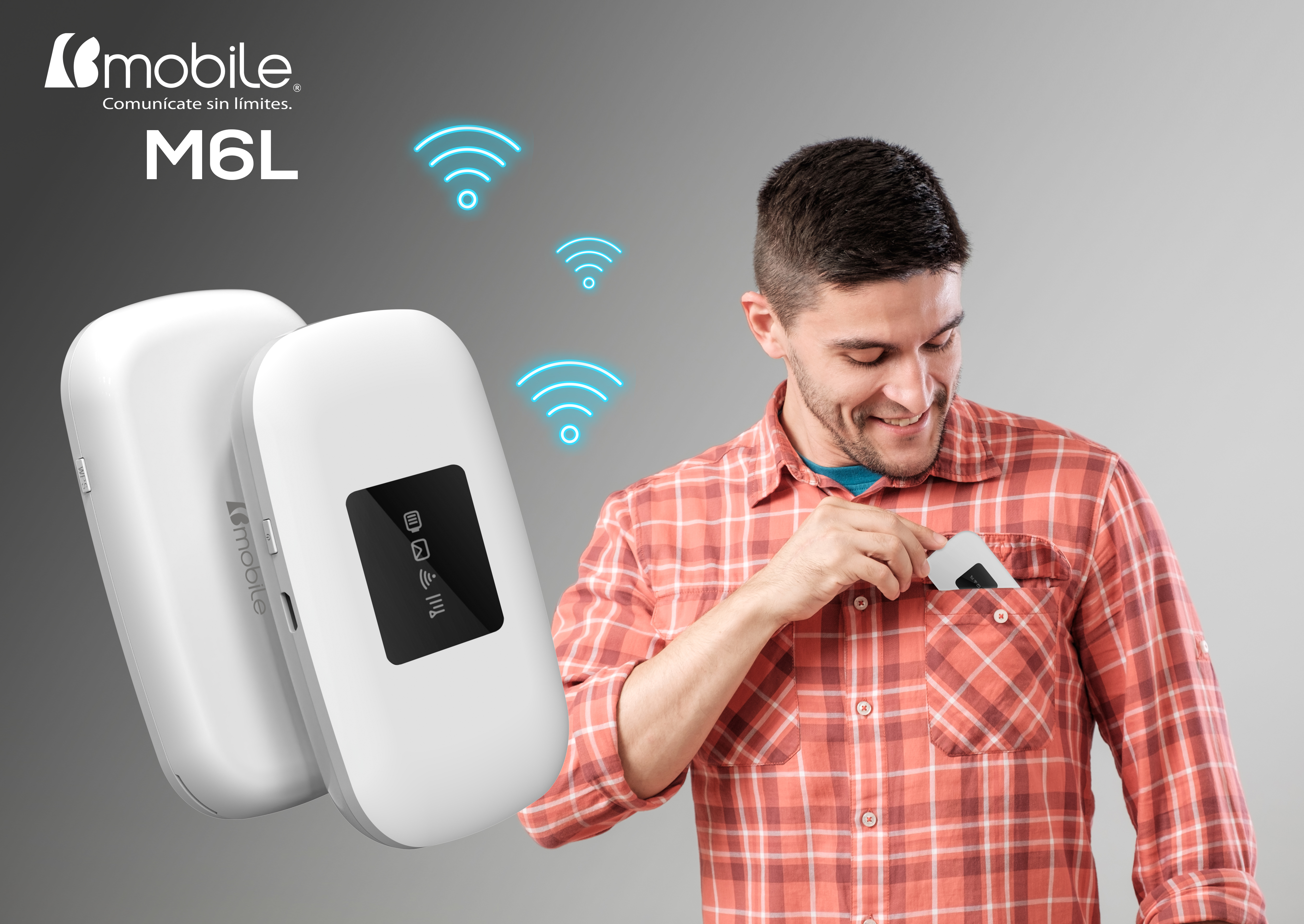 ROUTER BMOBILE MIFI M6L 4G - 7