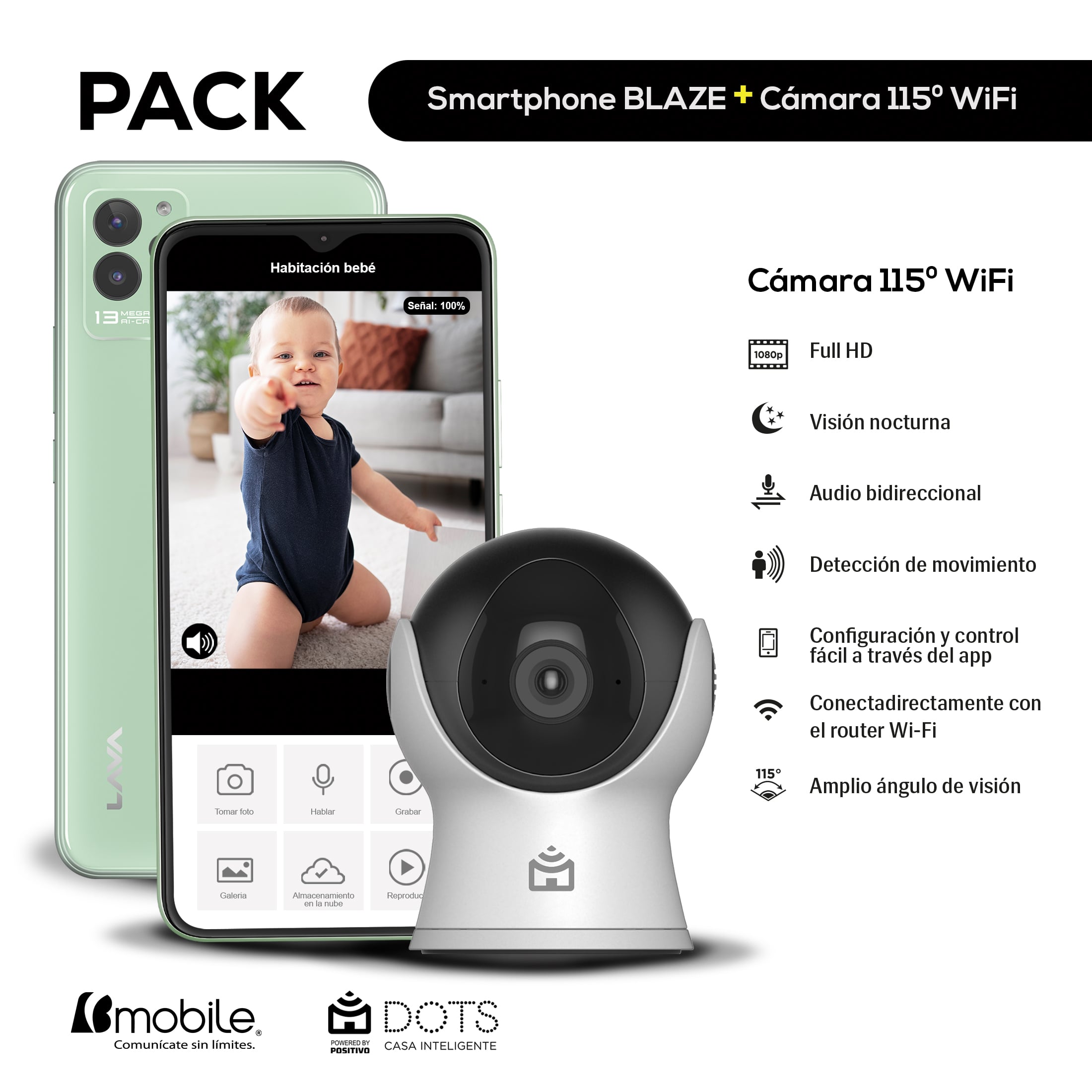 BMOBILE LAVA BLAZE - DOTS (PACK) - 4
