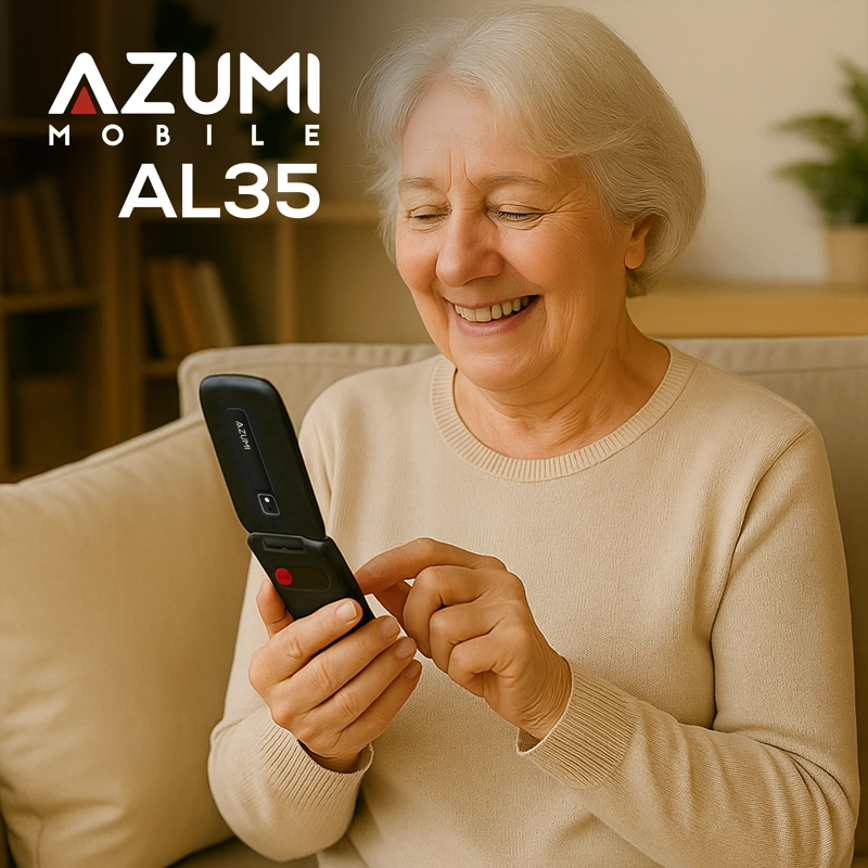 CELULAR AZUMI AL35 CLAMSHELL 4G - 7