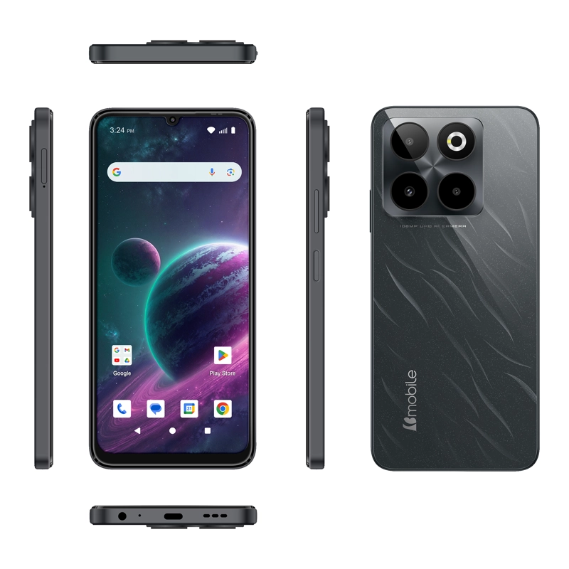 Bmobile Orbit Max 128GB + 14GB RAM 4G Negro | Cámara 108MP + Audífonos Gratis - 9