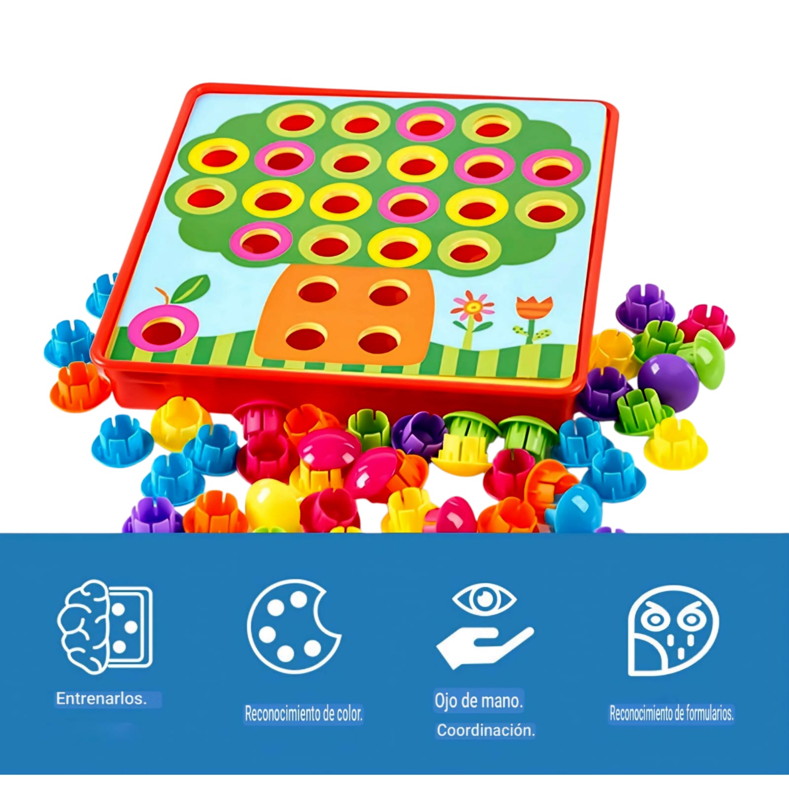 JUEGO DE BOTONES CON IMAGENES DIDACTICO - 2