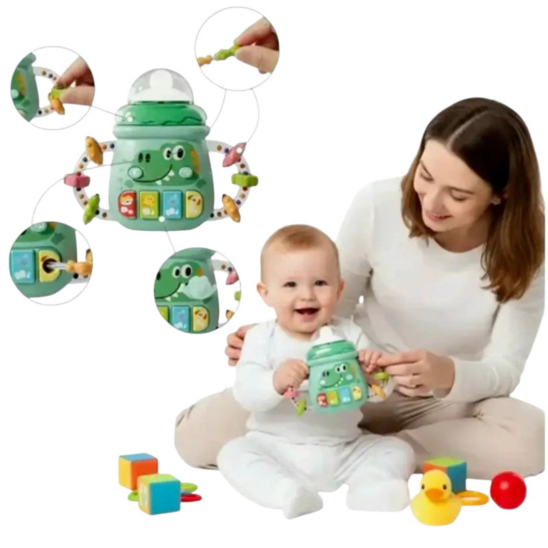 BIBERON MUSICAL DIDACTICO PARA BEBES - 1