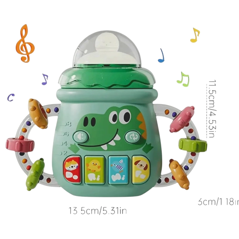 BIBERON MUSICAL DIDACTICO PARA BEBES - 2