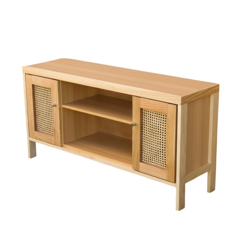RACK TV 1200 MADERA NATURAL - 1