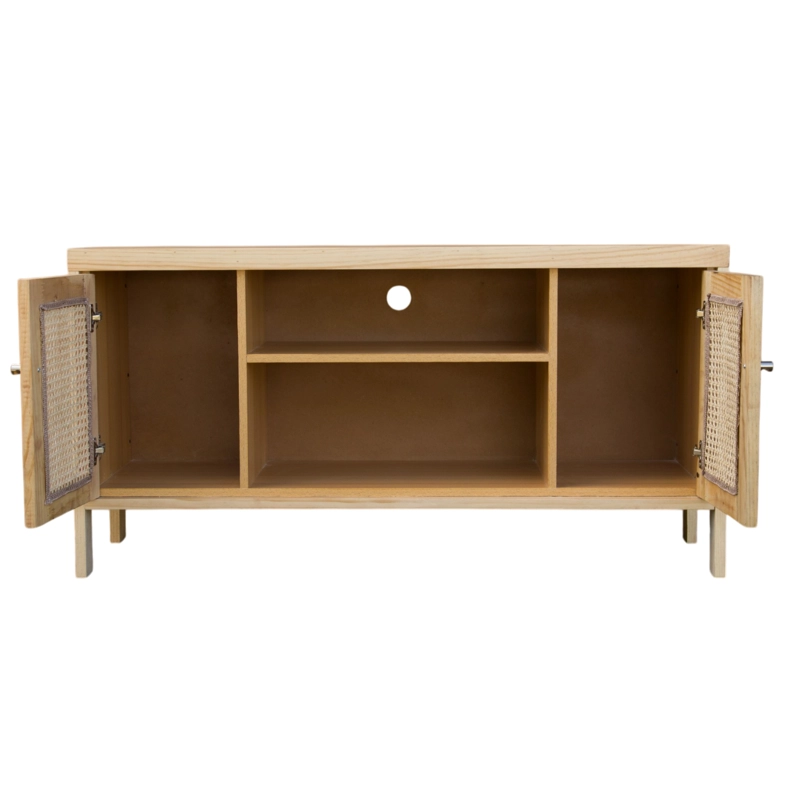RACK TV 1200 MADERA NATURAL - 4
