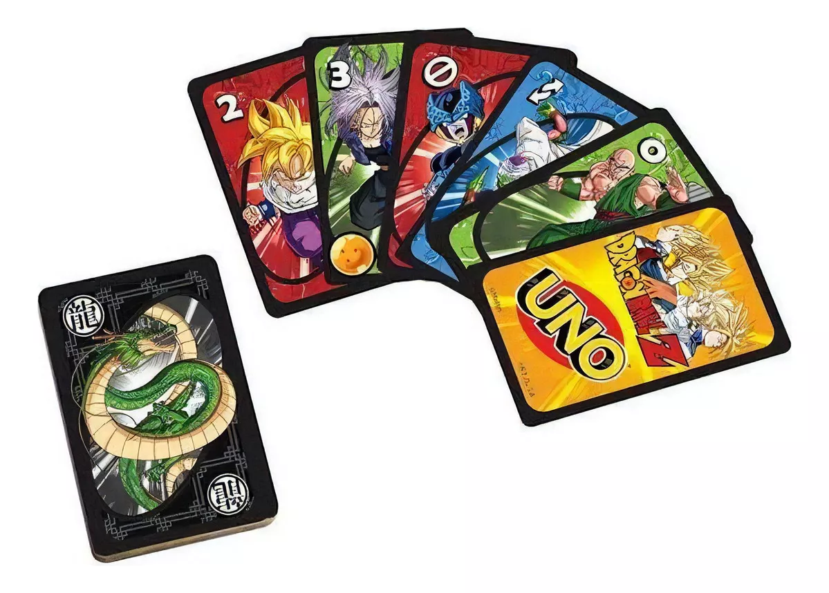 JUEGO DE CARTAS UNO DRAGON BALL Z - 5