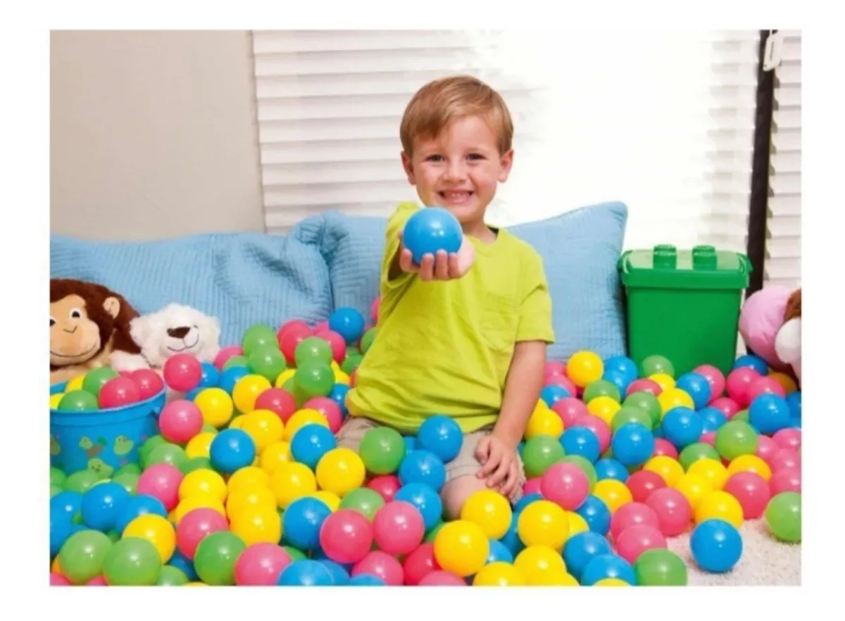 20 PELOTAS PLÁSTICAS 5.8 CM - 1