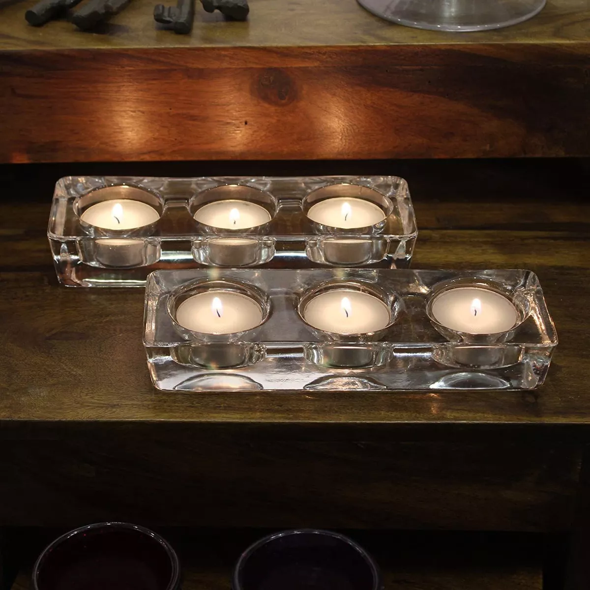 PACK 50 VELAS TEA LIGHT ESOTERISMO DECORACIÓN LIMPIEZA LUZ - 5