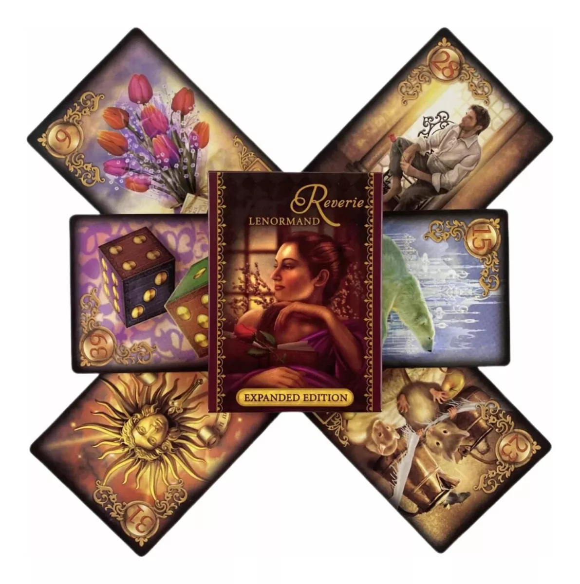ORÁCULO LENORMAND GILDED REVERIE EXPANDED EDITION - 3