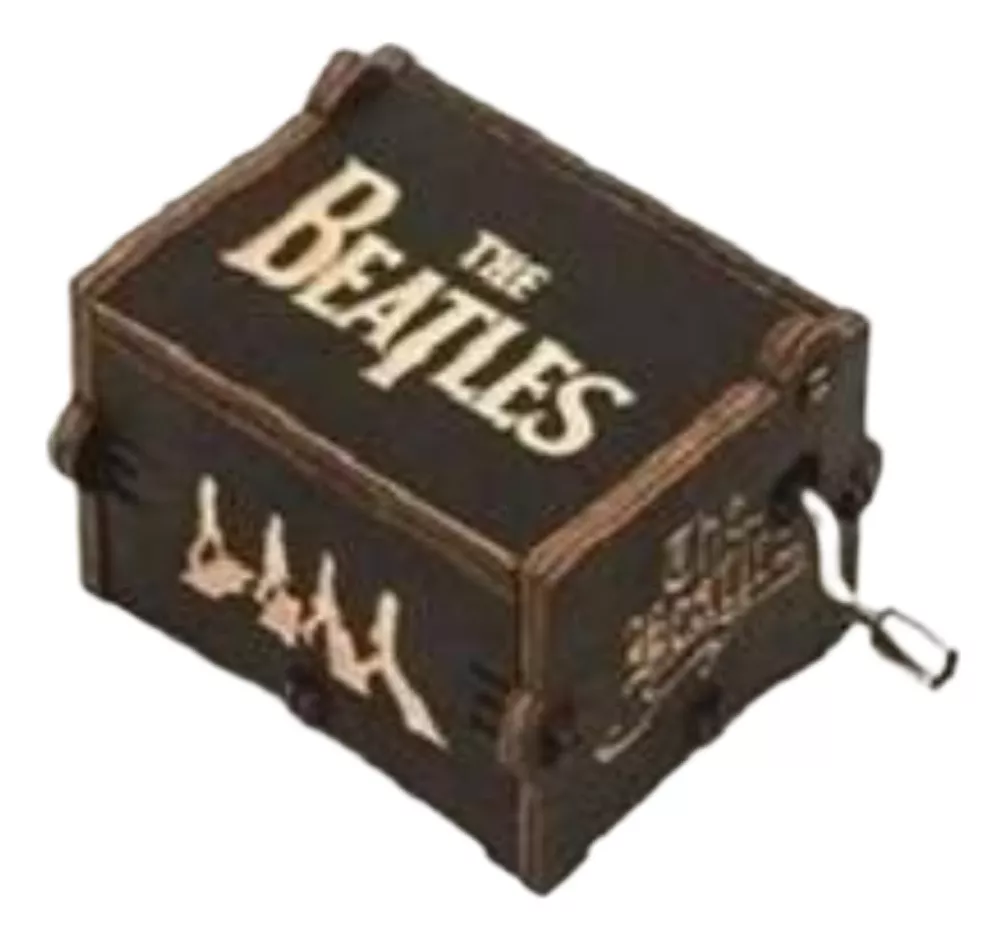 CAJA MUSICAL THE BEATLES LET IT BE