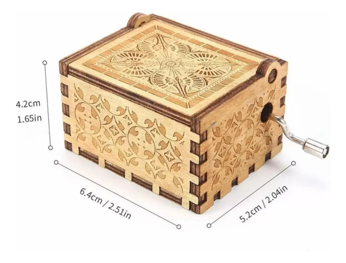 CAJA MUSICAL MANIVELA ELVIS PRESLEY ROSTRO - 4