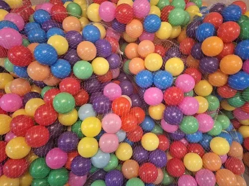 PELOTAS PISCINA COLORES SURTIDOS 5.5 CM X1000 - 1