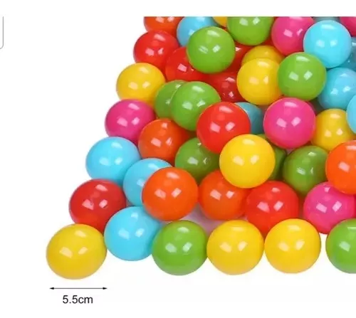 PELOTAS PISCINA COLORES SURTIDOS 5.5 CM X1000 - 4