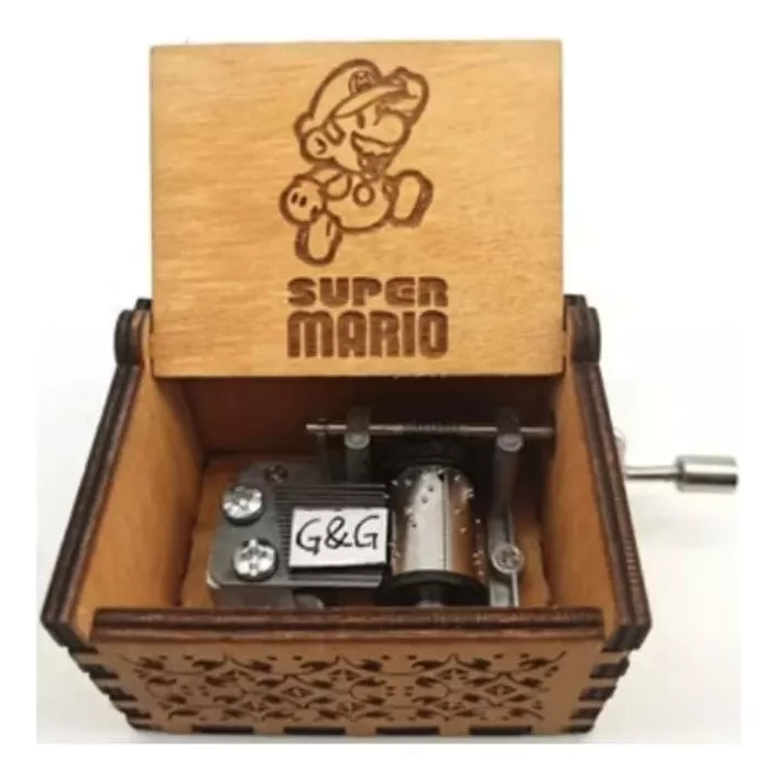 CAJA MUSICAL SUPER MARIO