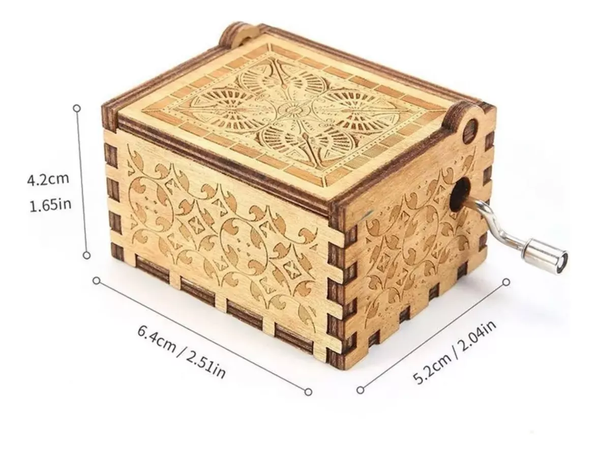 CAJA MUSICAL MANIVELA ZELDA - 2