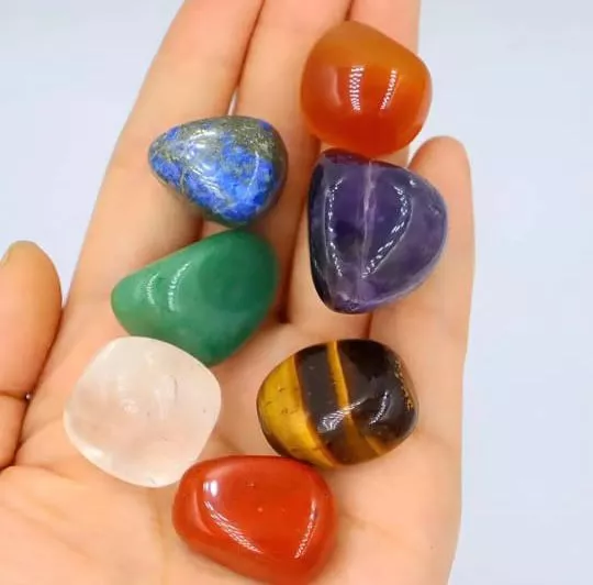 7 PIEDRAS + AMULETO 7 CHAKRAS - 3
