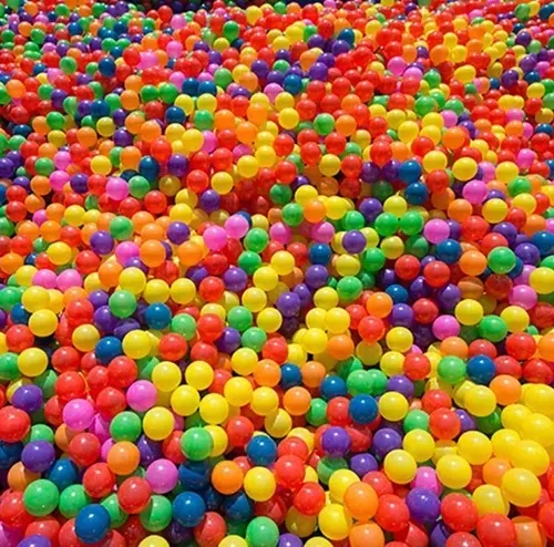 PELOTAS 5.5 CM PISCINA COLORES SURTIDOS X1000 - 4