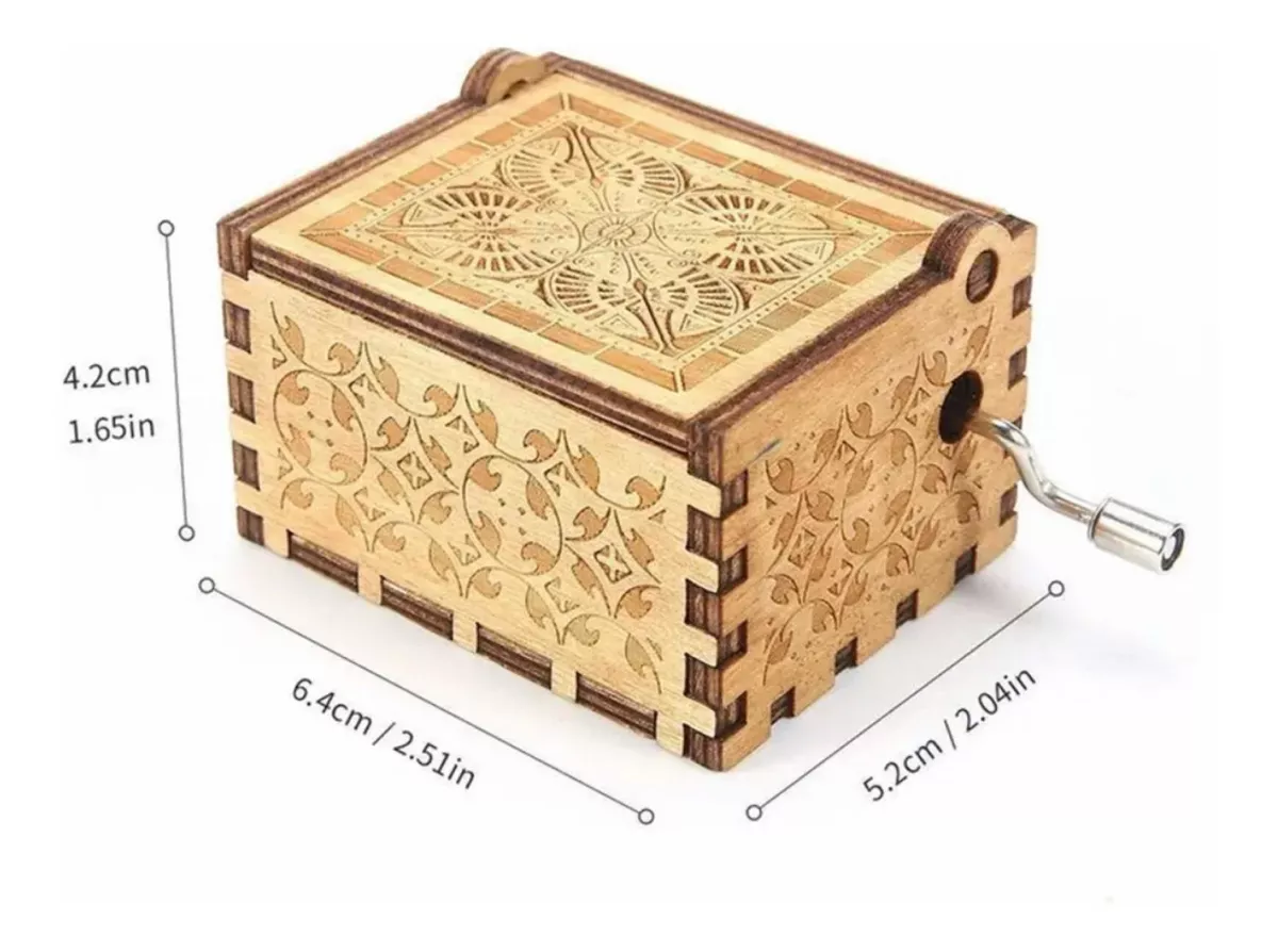 CAJA MUSICAL ATTACK ON TITAN SHINGEKI NO KYOJIN CON MANIVELA - 3